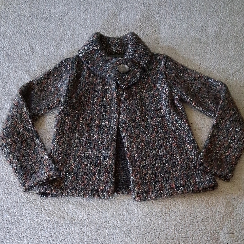 Tweeds Multicolor Knit Cardigan